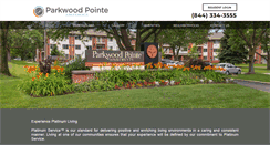 Desktop Screenshot of myparkwoodpointehome.com